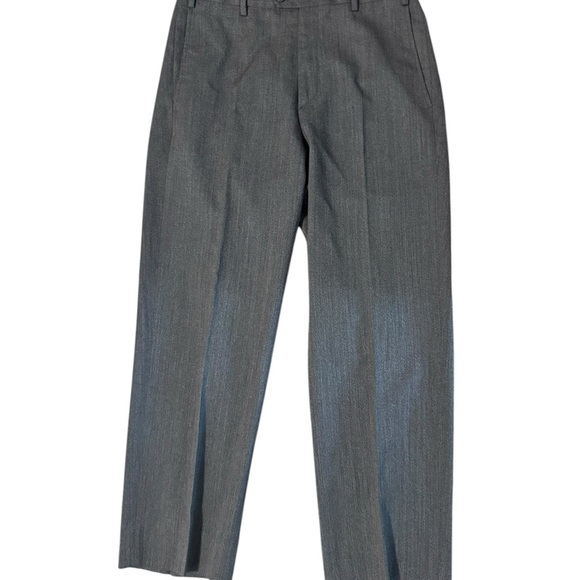 Zanella for Nordstrom Mens Wool Dress Pants Size 33 X 30 Made in Italy Academia - Picture 8 of 15